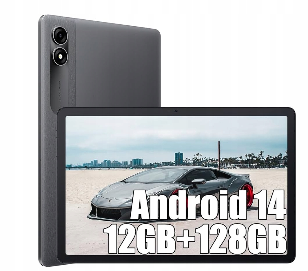 Blackview Tab 90 WiFi 10.92-inch Unisoc T606 4+128GB 8200mAh Widevine L1 Android Tablet PC - 4GB+128GB / Gray