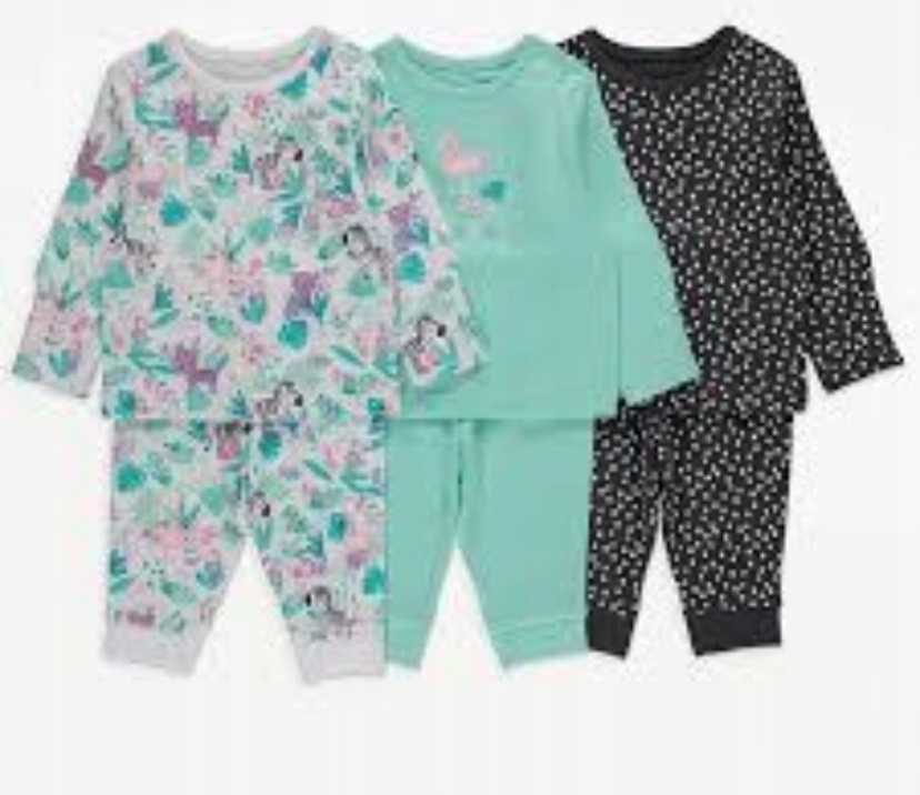 

George_3 PACK_92-98_BAWEŁNIANA piżama_animals
