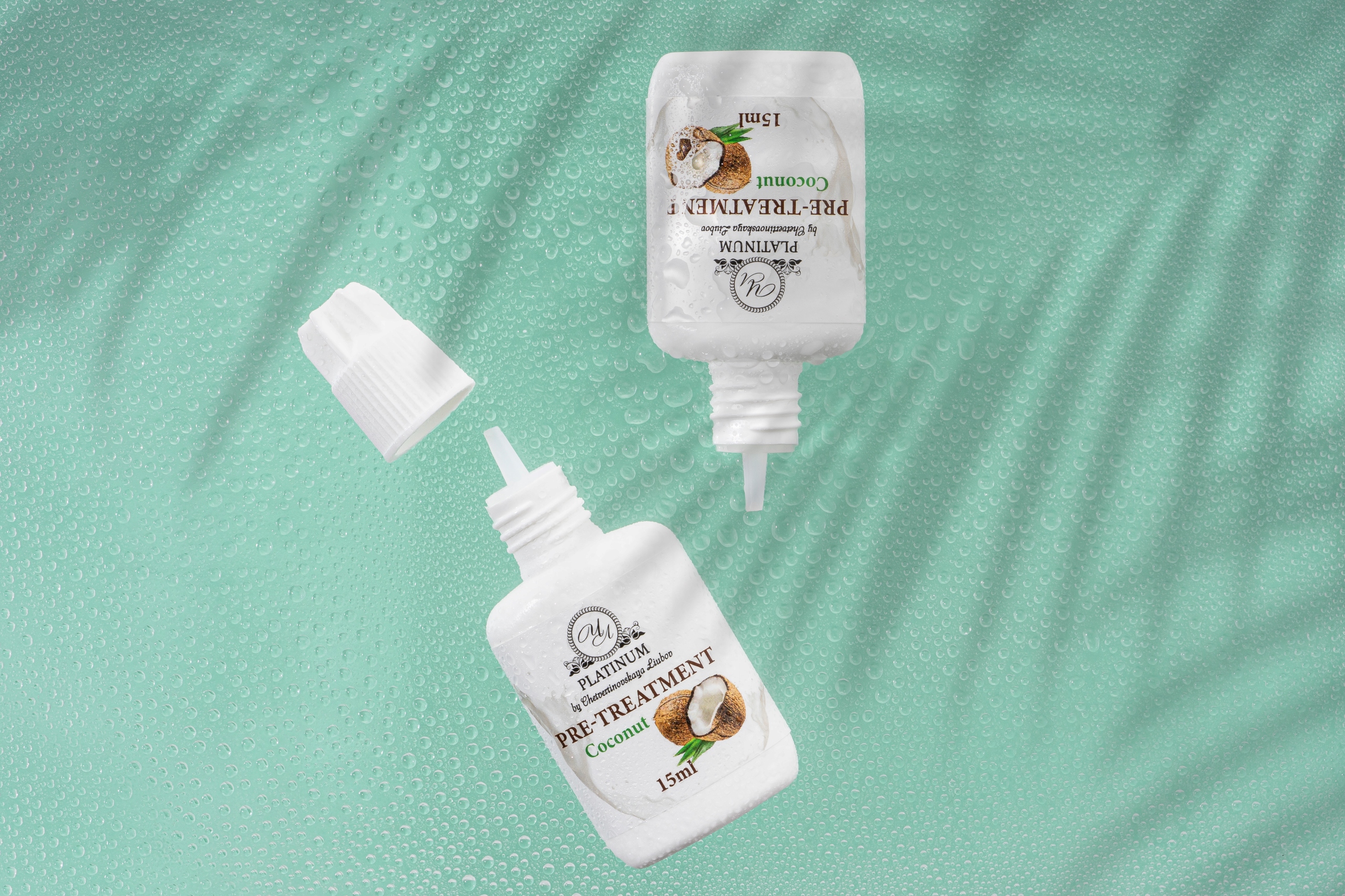 Odtłuszczacz do rzęs PLATINUM "Coconut" 15ml Marka Platinum