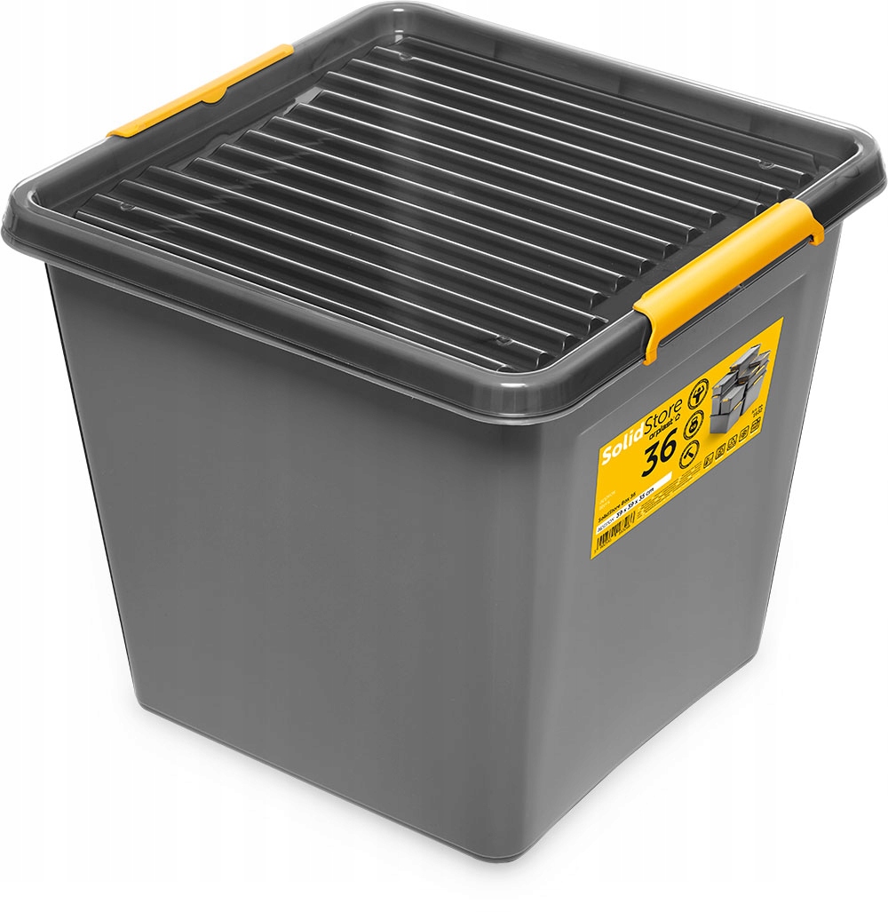 

Moxom 1632 Pojemnik Z Pokrywką Solid 36,0L Mocny