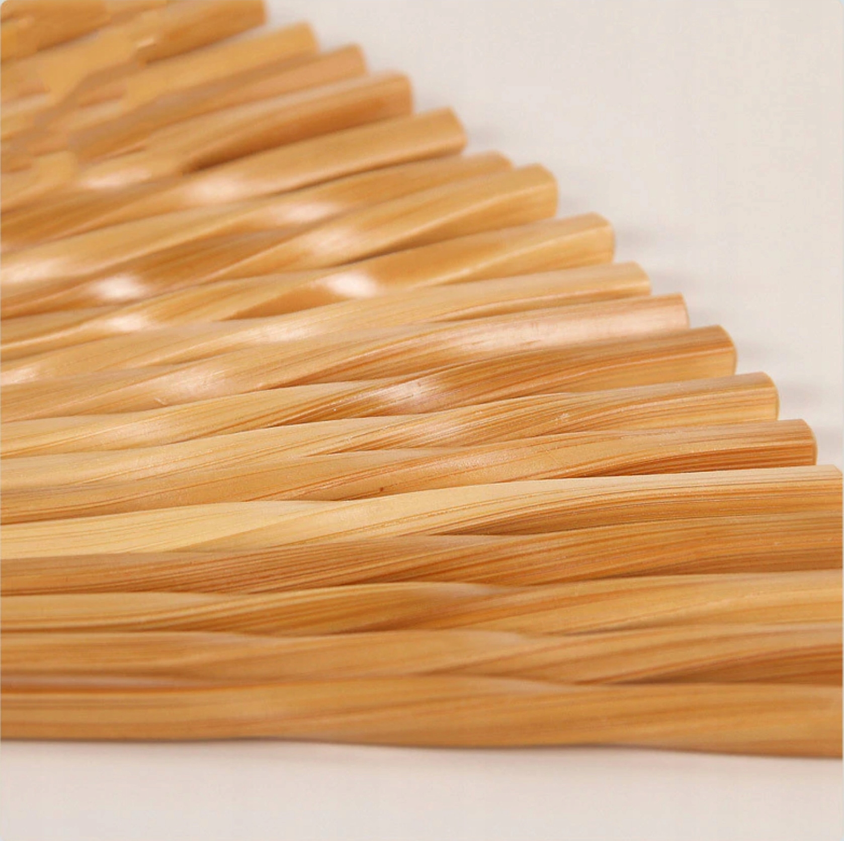 Bambus Skręcane pałeczki Sushi Wielorazowe 5 par Materiał wykonania bambus