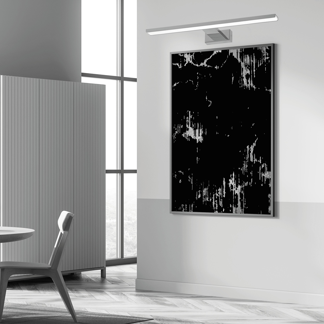 Kinkiet PINTO CHROME 12W LED 50cm Milagro ML8237 Kolor chrom