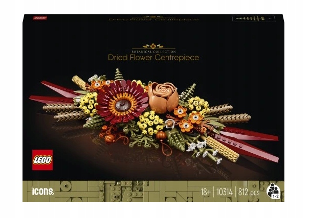 Lego Icons 10314 Dekorace ze sušených květin