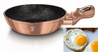 

Mini Patelnia Mała Granitowa 16cm indukcja gaz