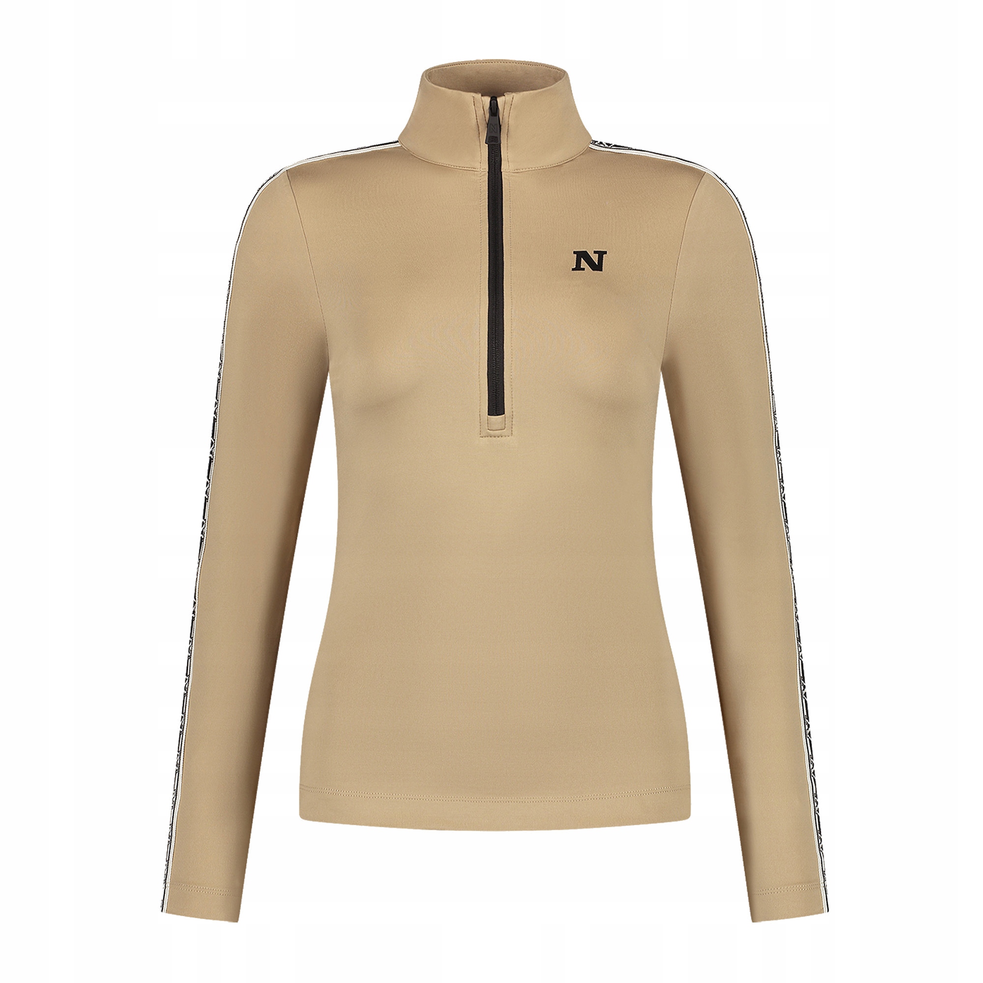 Bluza narciarska damska Nikkie Uriel Ski Pully dark hummus 42