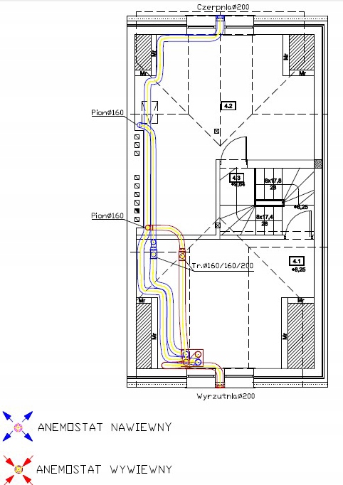 Projekt mechanické ventilace Rekuperační systém Smartflex Per-flex