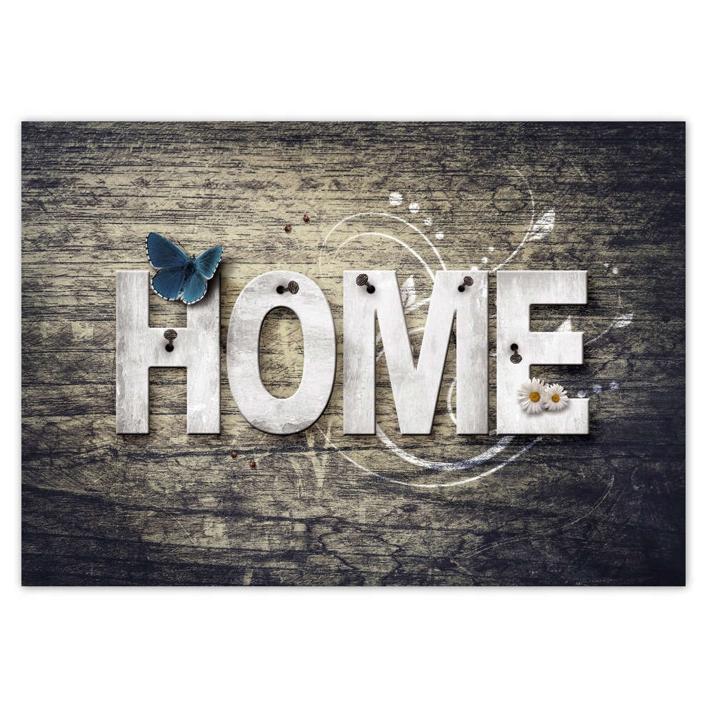 

Plakaty 100x70 Napis Home Dekor