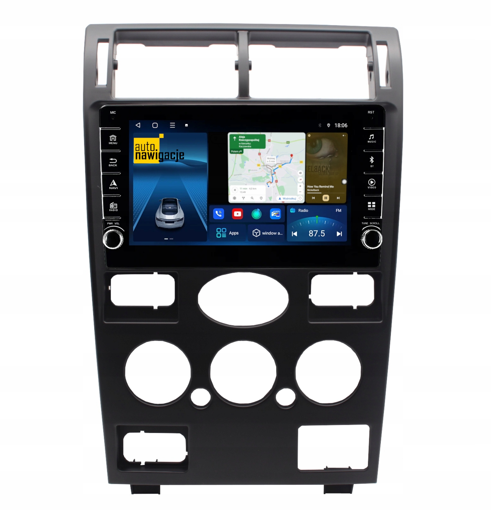 RADIO NAWIGACJA GPS FORD MONDEO 2000-2003 ANDROID
