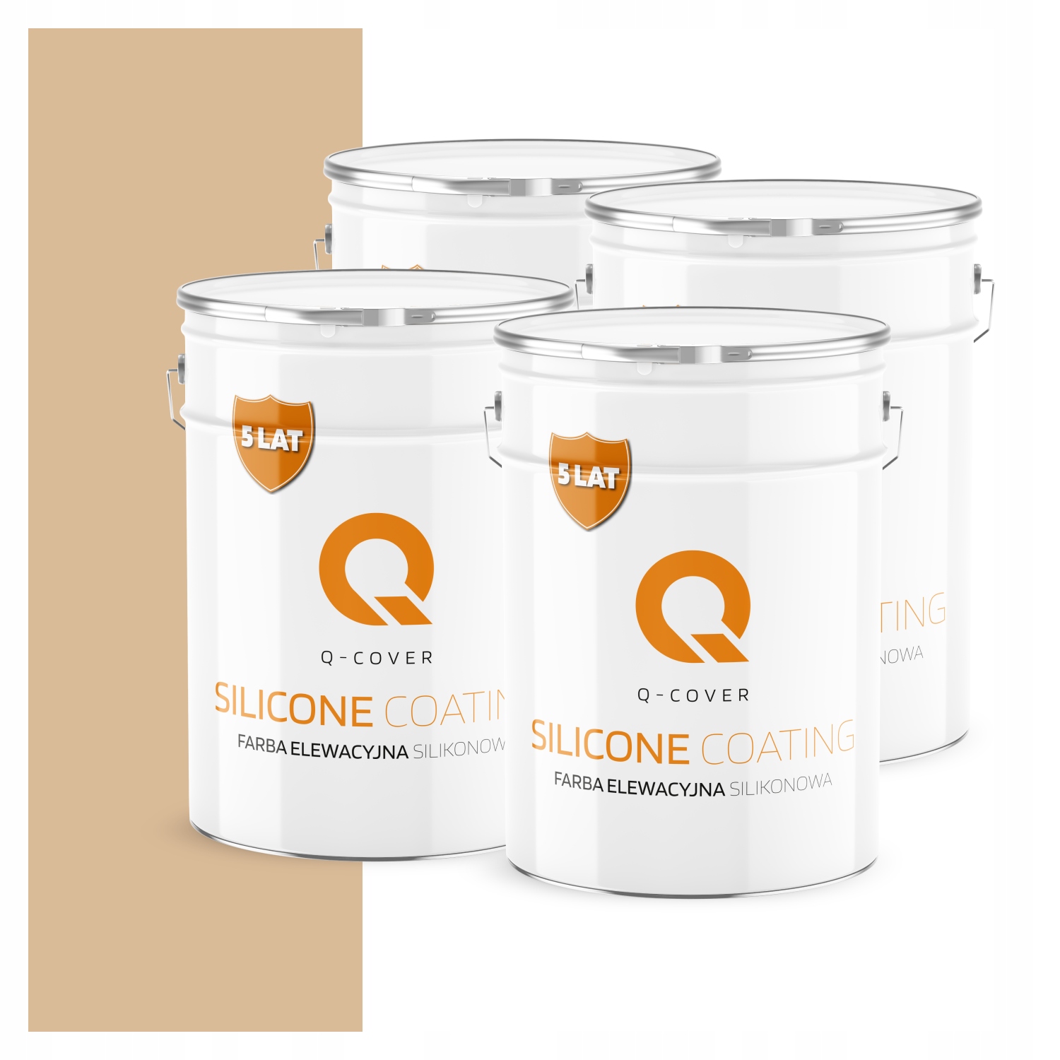 Fasádna farba Fasádová 10L Silikónová Uv Farba Béžová