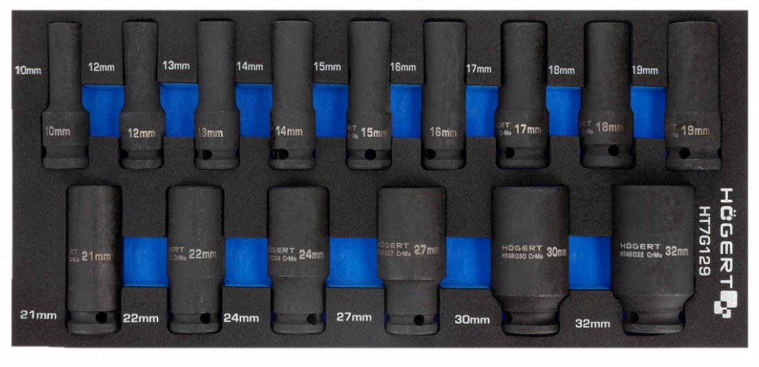 

Zestaw nasadek udarowych 15 szt. wkład Eva Hoegert