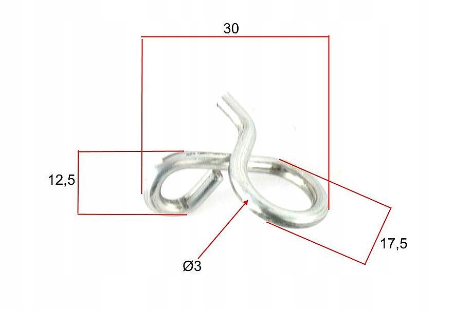 

Przelotka mocowanie linki hamulca Wsk 125 / 175