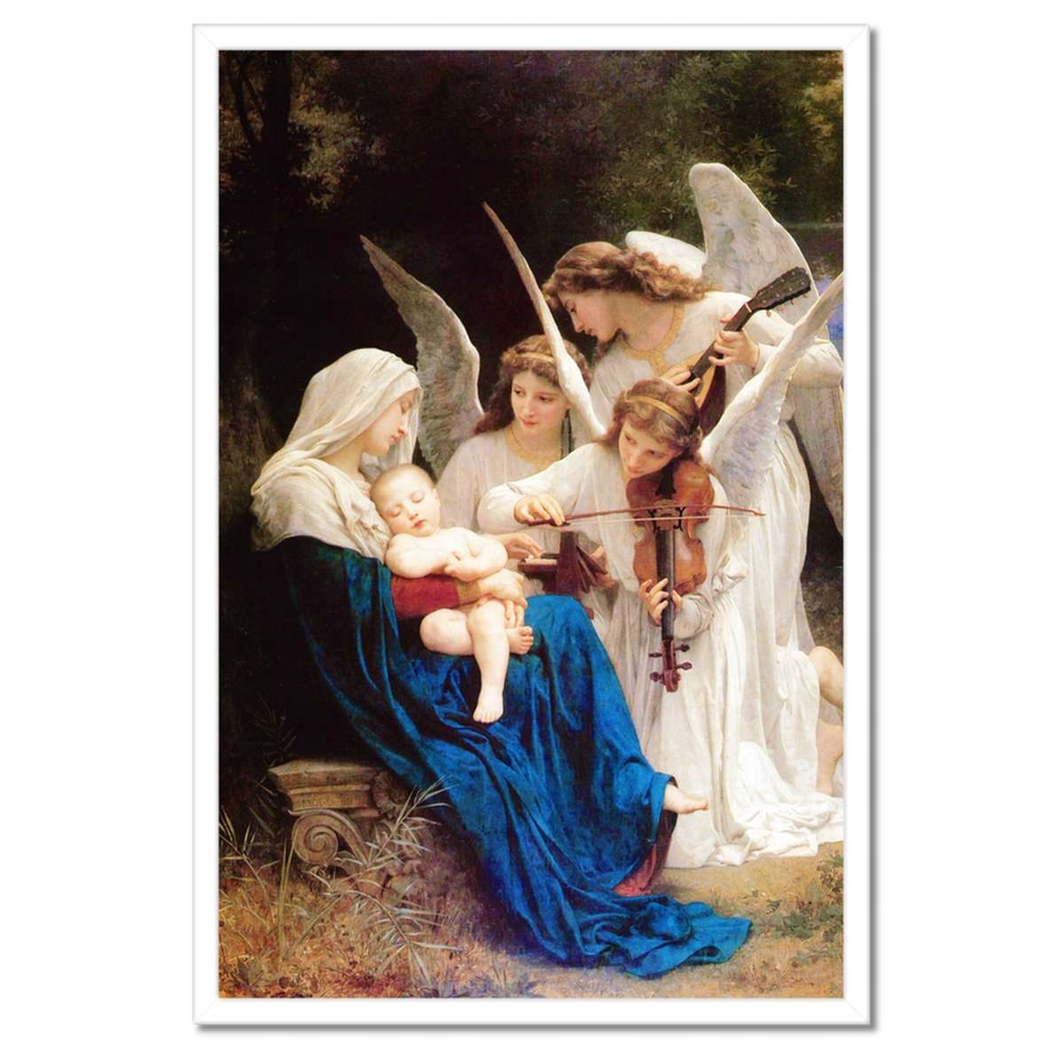 Plakáty v rámu 40x60 Bouguereau Song of Angels
