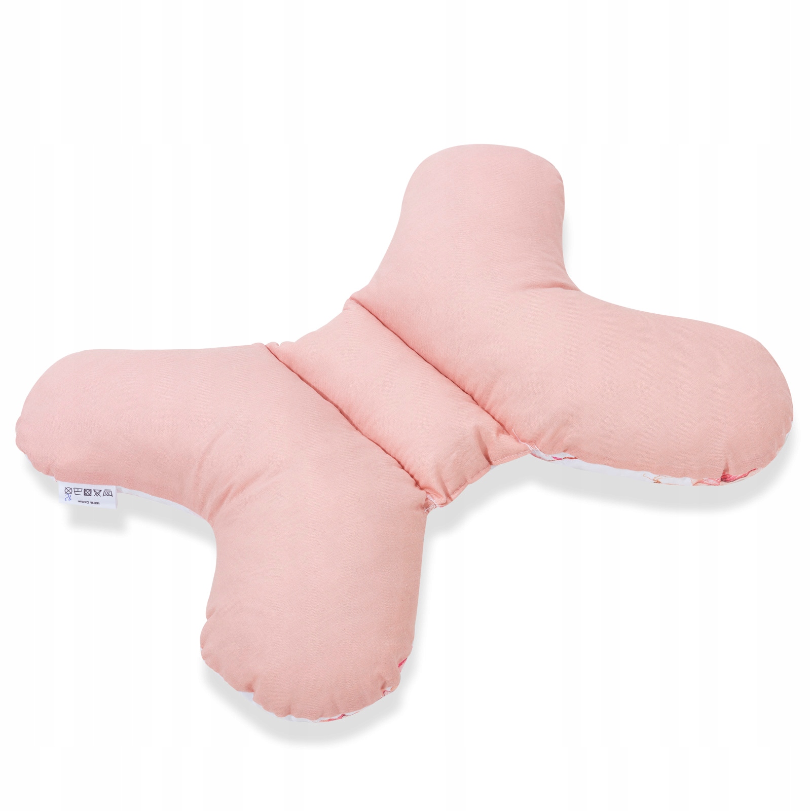 PODUSZKA MOTYLEK Antywstrząsowa dla Dzieci BAWEŁNA JUKKI Kolor różowy