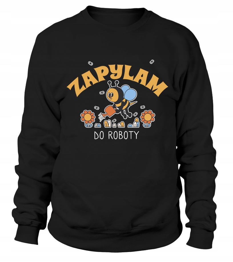 Dámská Mikina Zapylam Do Pracy M černá