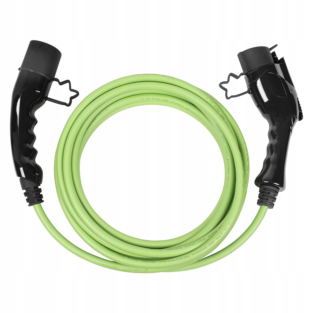 Зарядный кабель для электромобиля типа 1