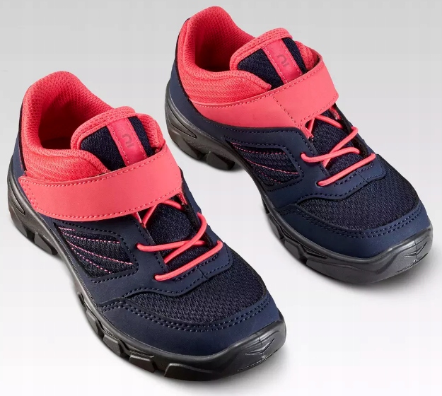 BUTY TURYSTYCZNE DLA DZIECI LEKKIE WYGODNE QUECHUA Rozmiar 26