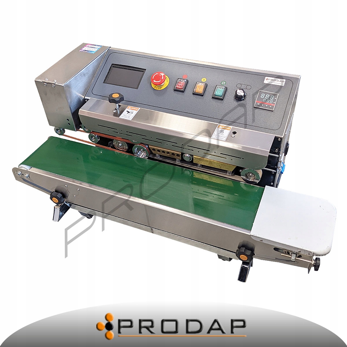 ZGRZEWARKA STAŁOCIEPLNA POZIOMA FR900PM ZGRZEW 10mm DRUKARKA PLUJKA PRODAP Marka Prodap