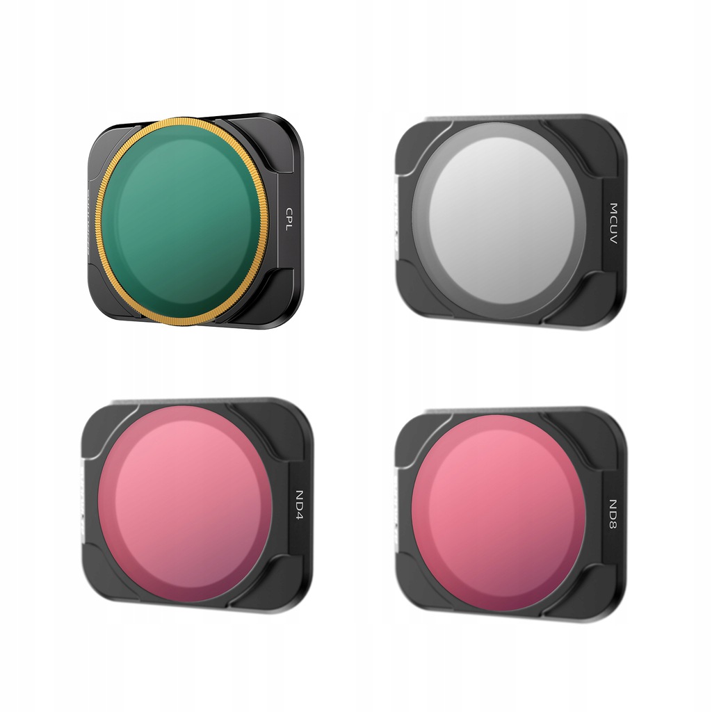 Sada 4 filtrů Cpl ND4 ND8 Mcuv Dji Mavic Air 2S