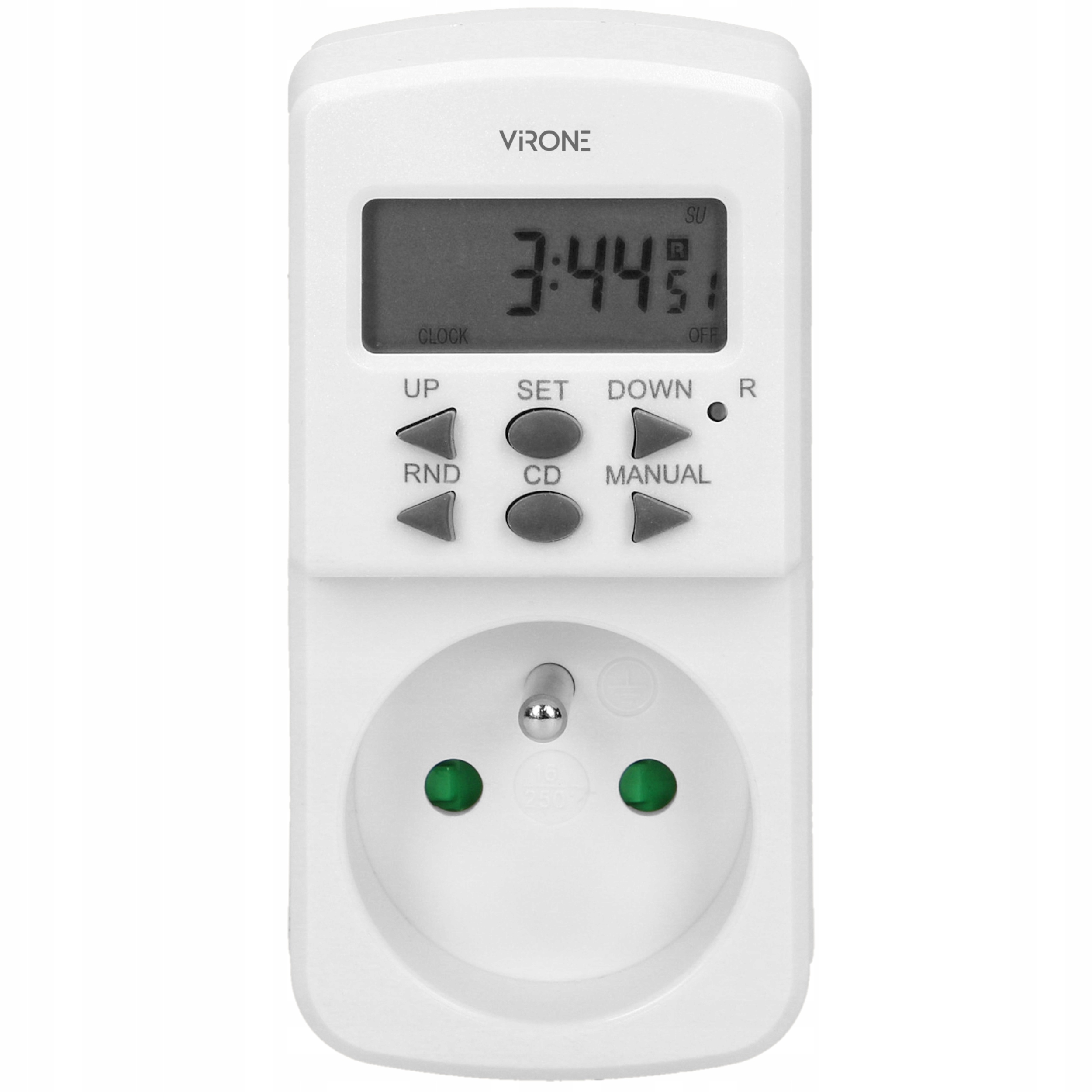 Elektroniczny programator czasowy 1800W 8A DT-2