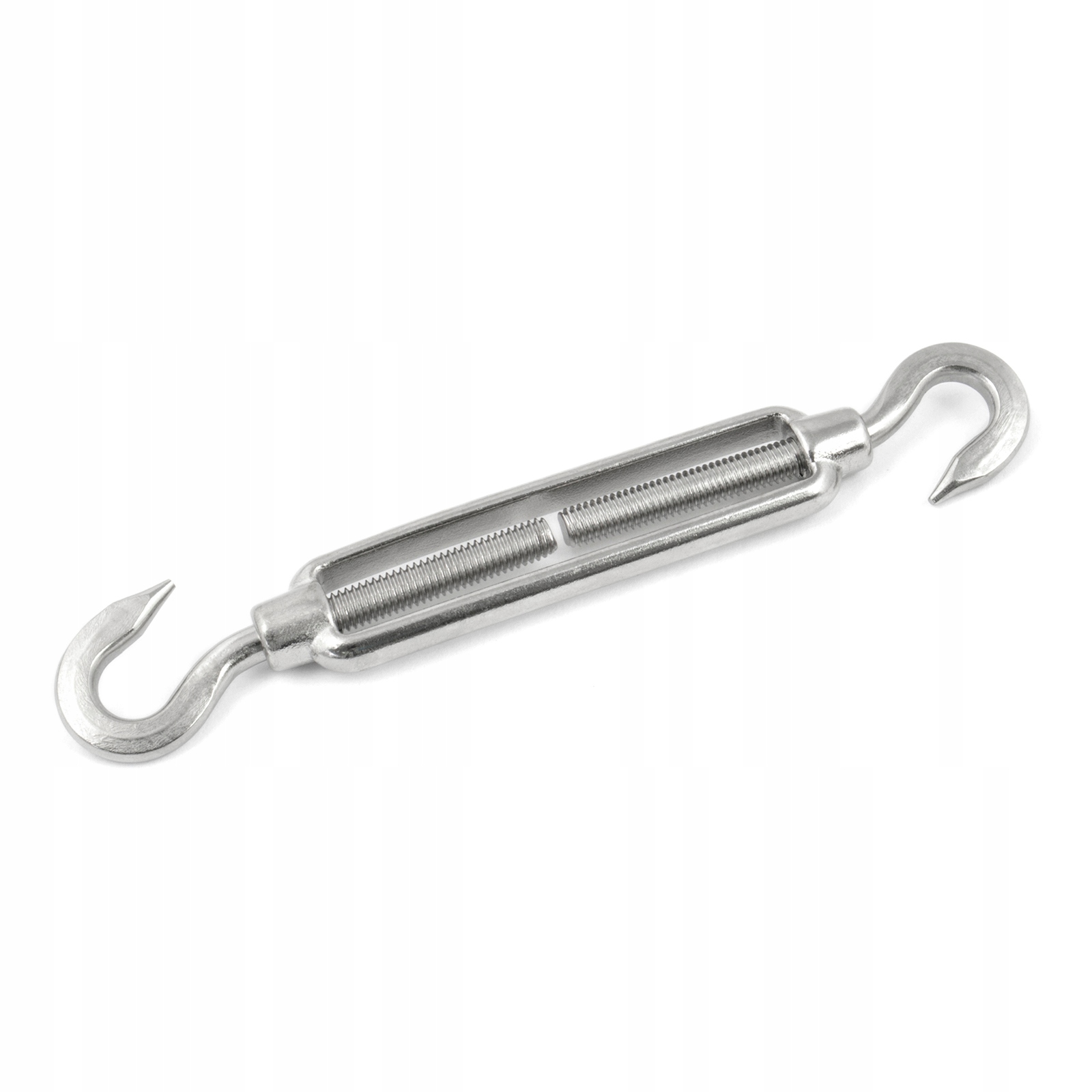 Římský napínací šroub Inox nerez A4 V4 hák-hák M6 10 ks