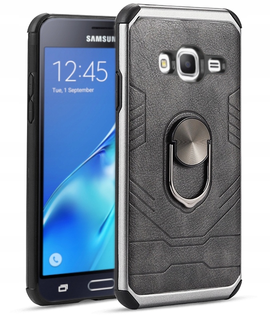 

Etui Pancerne Ring Skóra Do Samsung Galaxy J3 2016