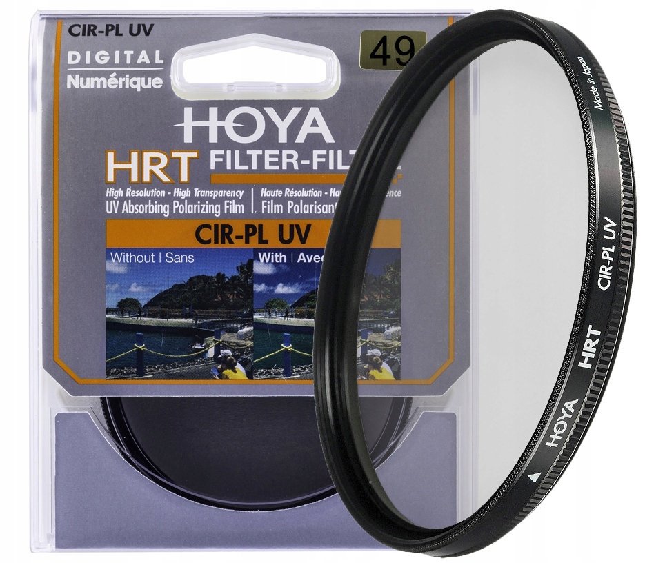 

Filtr Hoya 49MM 2W1 Polaryzacyjny Pl-cir Hrt Uv