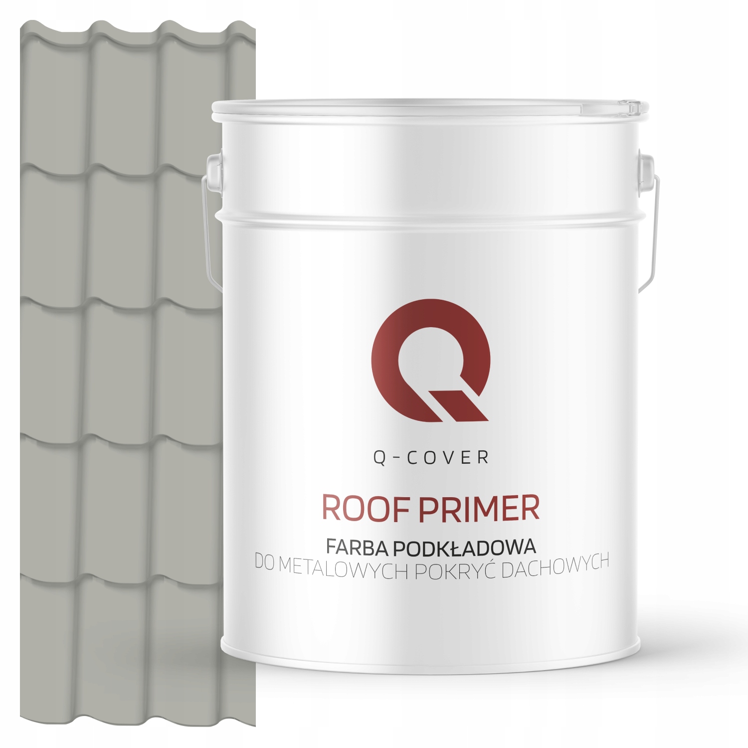 Podkladová Farba Na Kovovú Strechu Šedá Achátová Ral 7038 10 L Matná