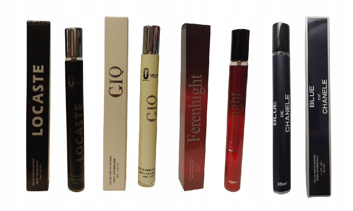 Zestaw perfumetek męskich 4x35ml Onlyou/Luca Bossi