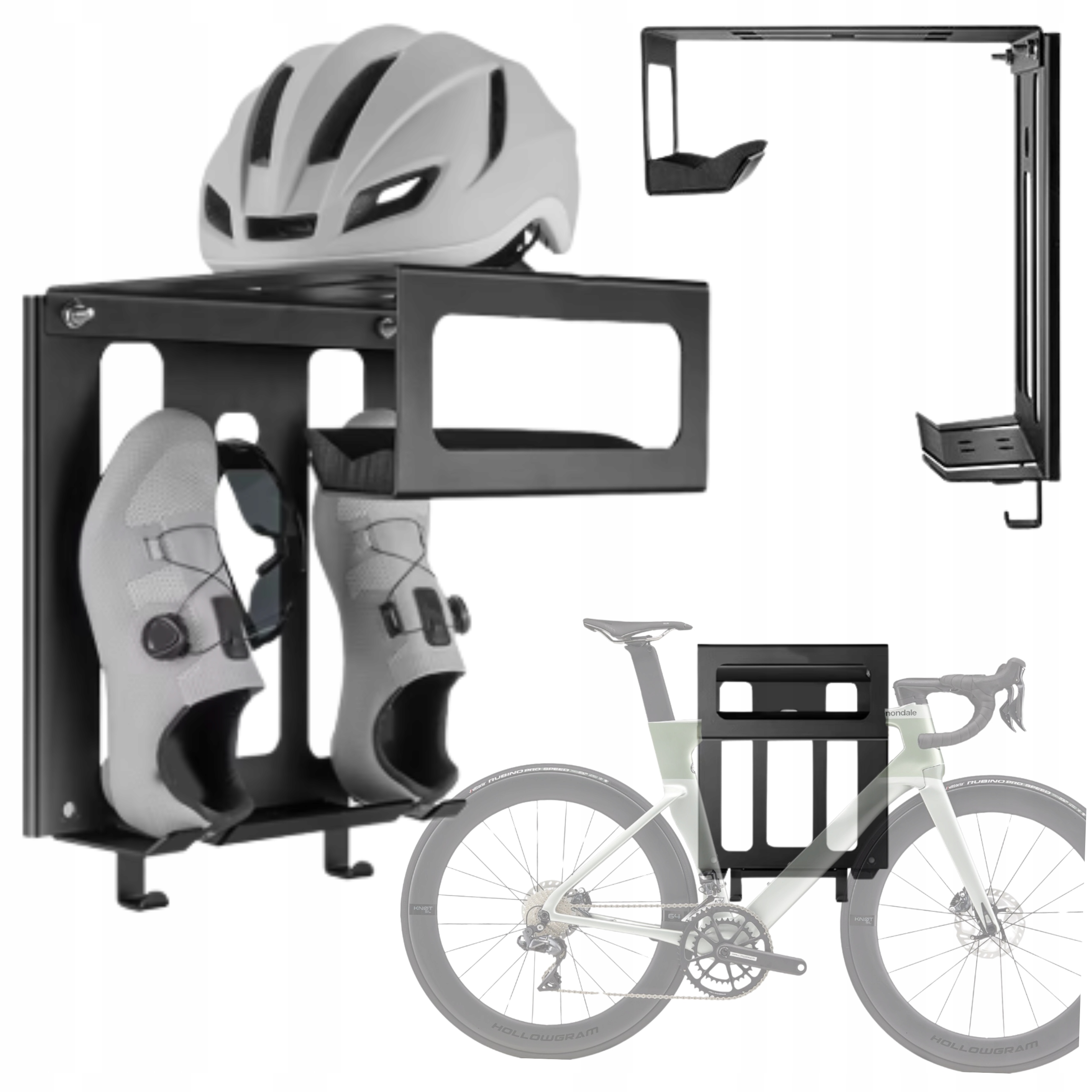 Věšák Na Kolo Držák Na Kolo Na Zeď Nástěnný Háček Do 25 Kg Ocel