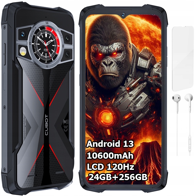 Smartfón Cubot Kingkong 9 24/256GB Nfc Pancerny