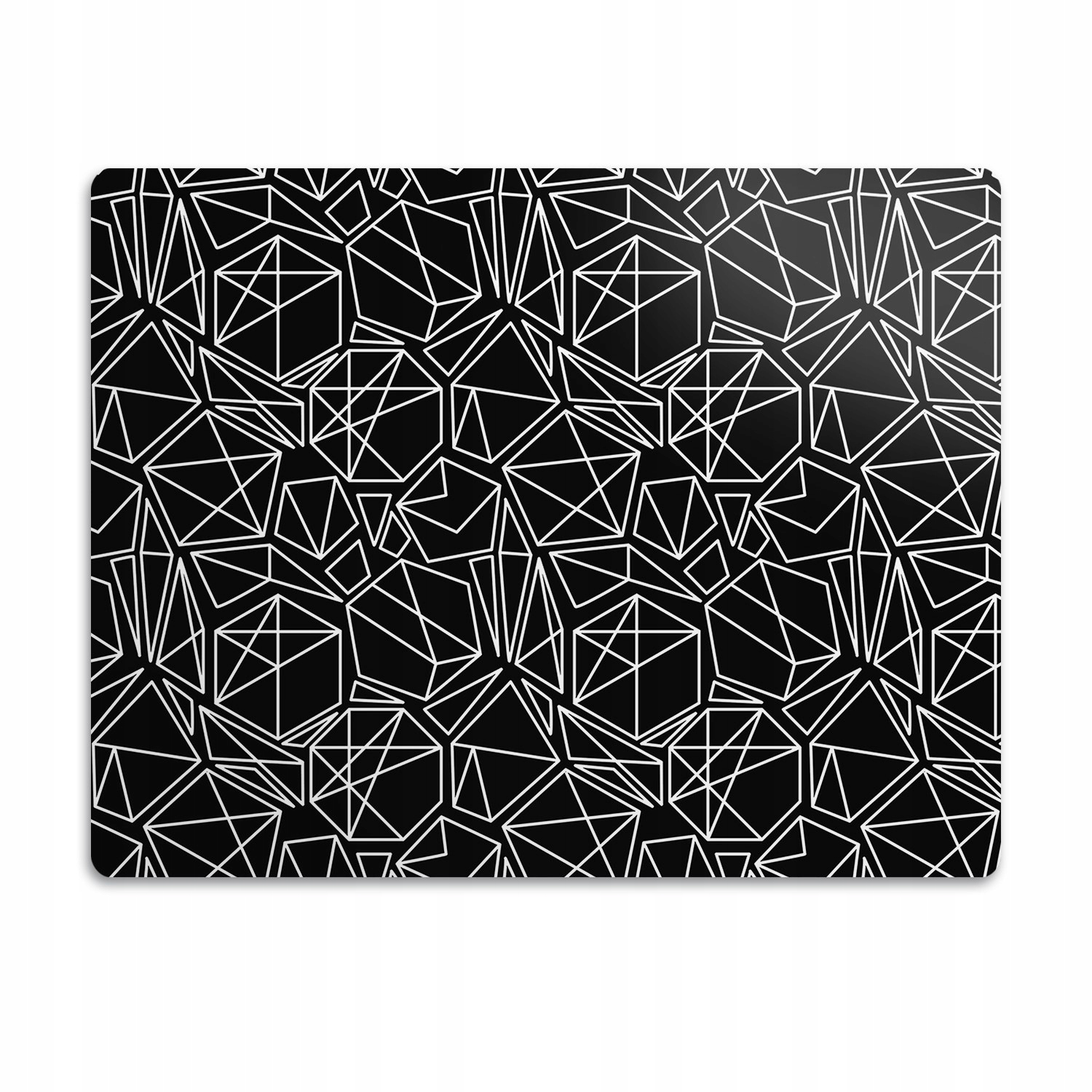 Levně Podložka pro psa pod misku Abstrakt geometrická 60x40