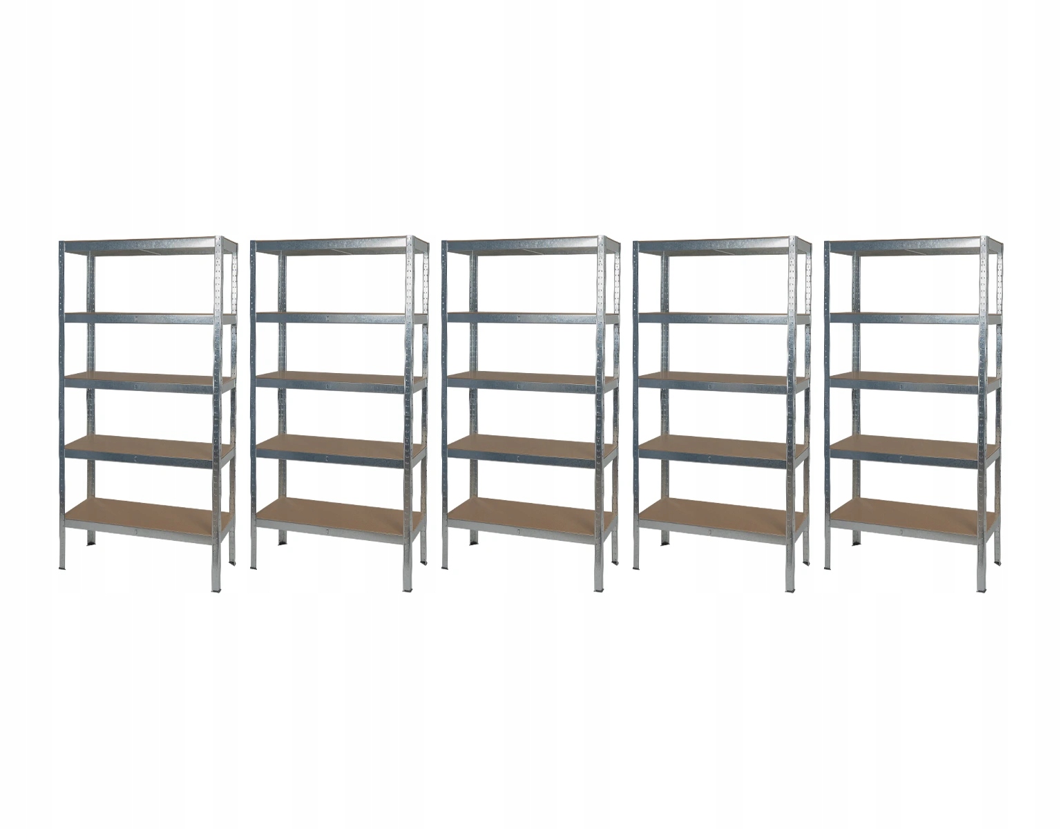 Akční Set Regálový systém MB-SH01 5 ks 900 x 400 x 1800 mm