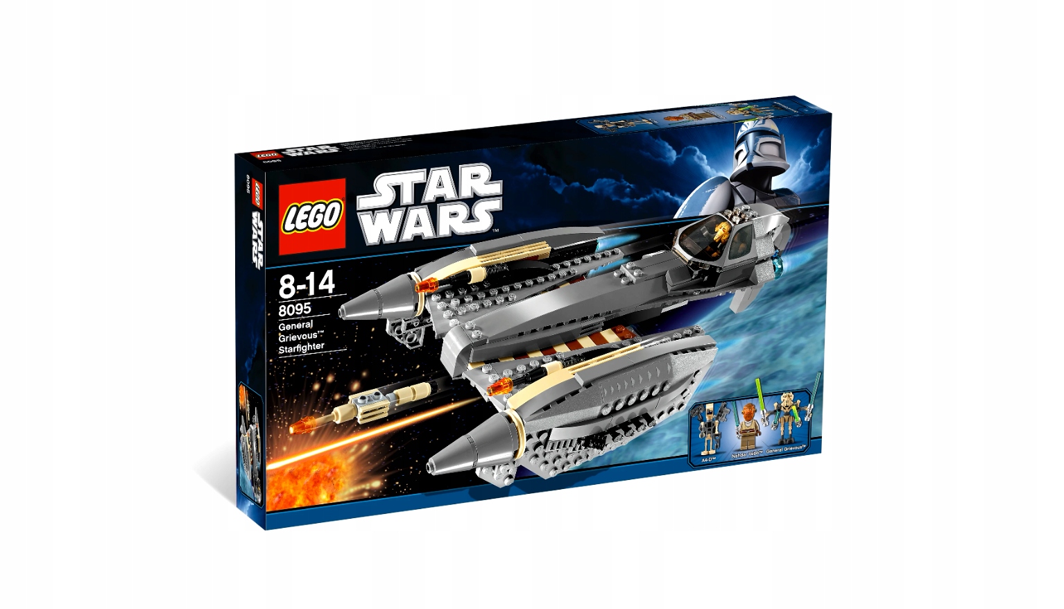 Lego Star Wars 8095 General Grievous' Starfighter