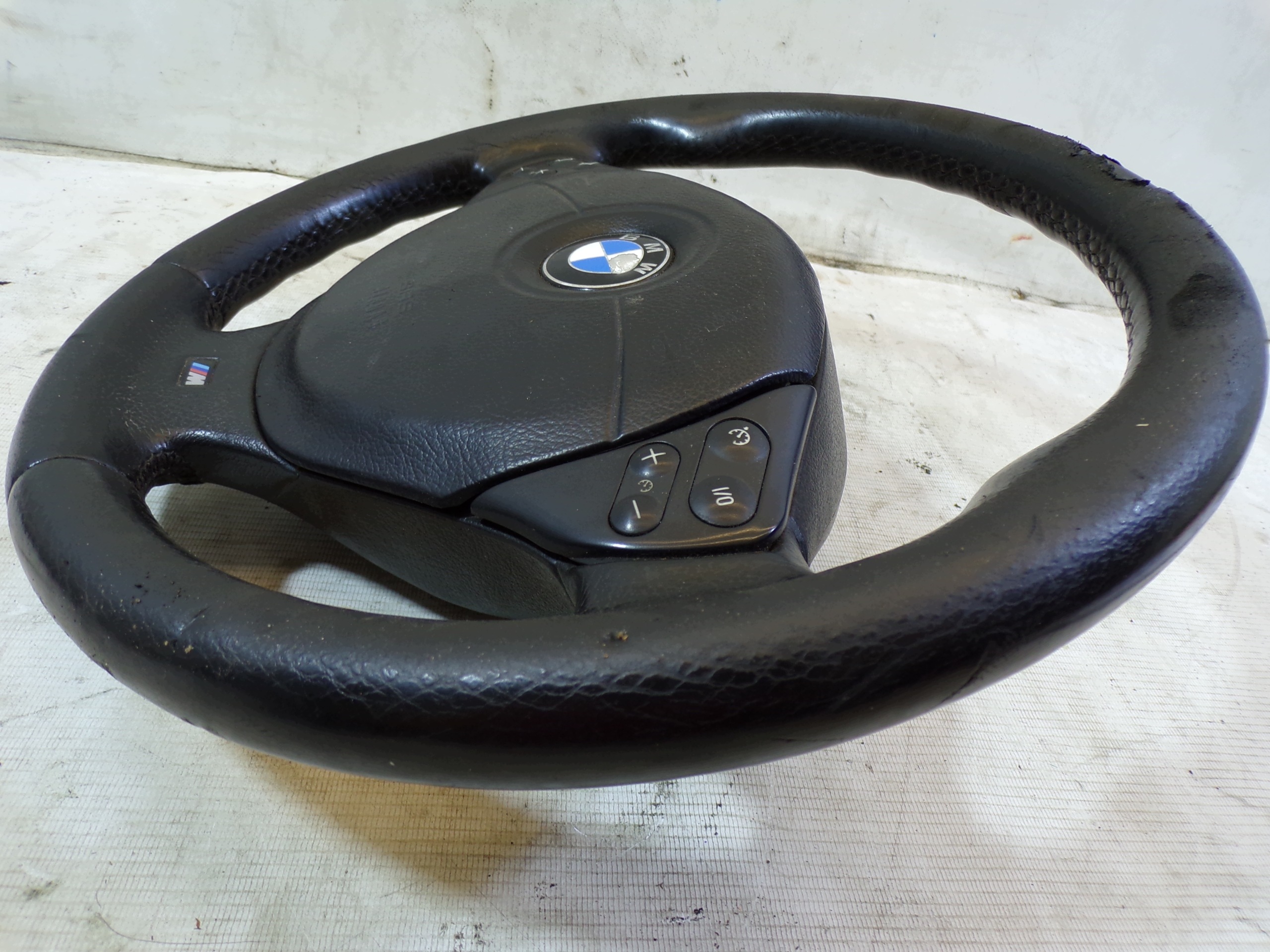 steering wheel, Z airbag BMW E46 m-packet leather MULTIFUNKCYJNA