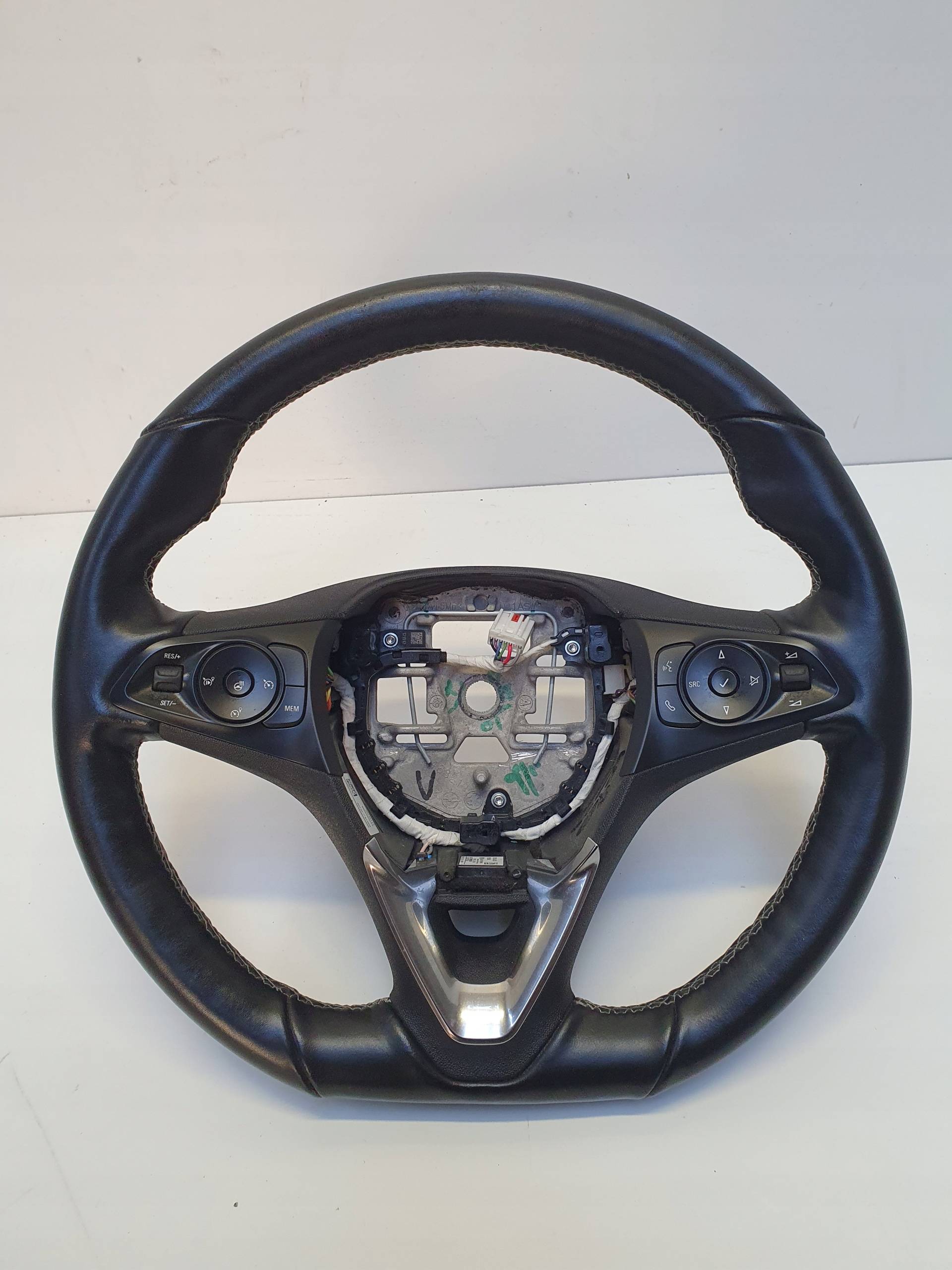 OPEL CORSA F lenkrad Leder MULTIFUNKCJA