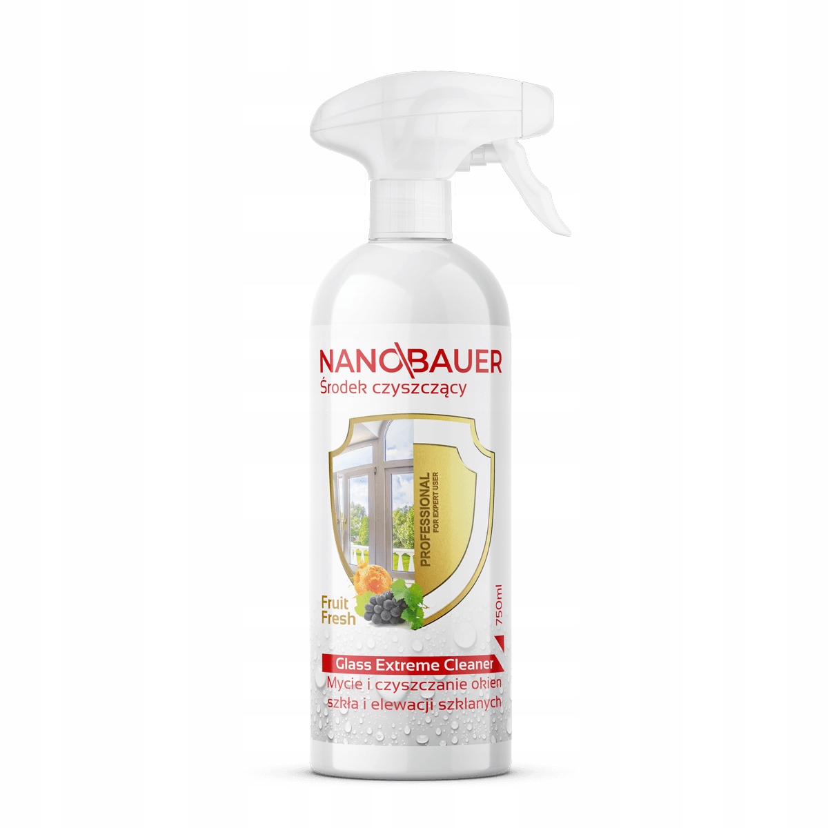 

Płyn Nanobauer Extreme 0,75l mycie szyb i luster
