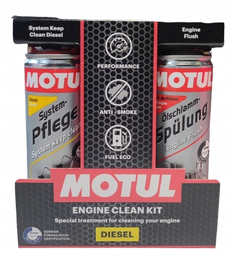 Zestaw do czyszczenia silnika Motul Engine Clean Kit Diesel