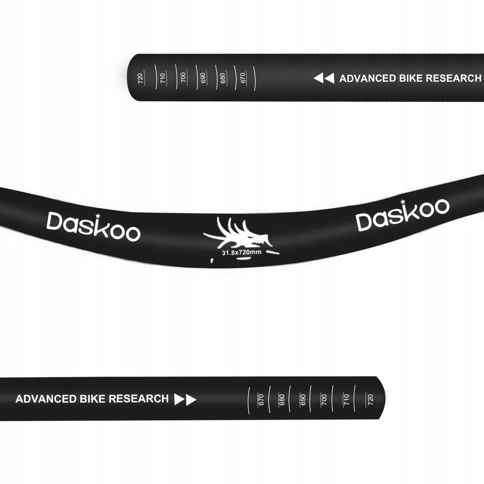 KIEROWNICA ROWEROWA MTB 31.8mmx720mm aluminium Model 26E03000049