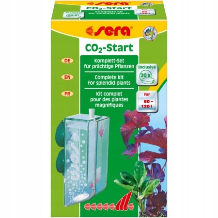 Levně Sada CO2 Sera CO2-Start pro akvárium 120L