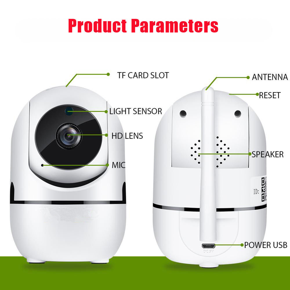 Wewnętrzna domowa kamera monitoring domu osób 2Mpx Model Camspot 3.6