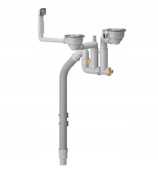 Ikea Lillviken Sifon/síto, 2 komory