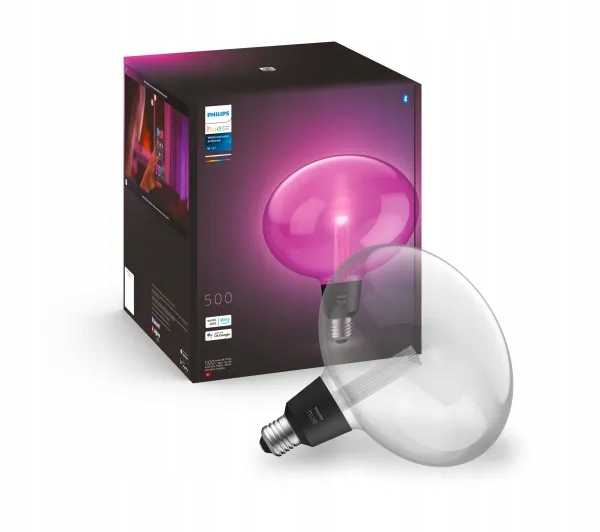Led žárovka Philips Hue Elipsa E 27 6,5 W Bluetooth 500 ml teplá bílá