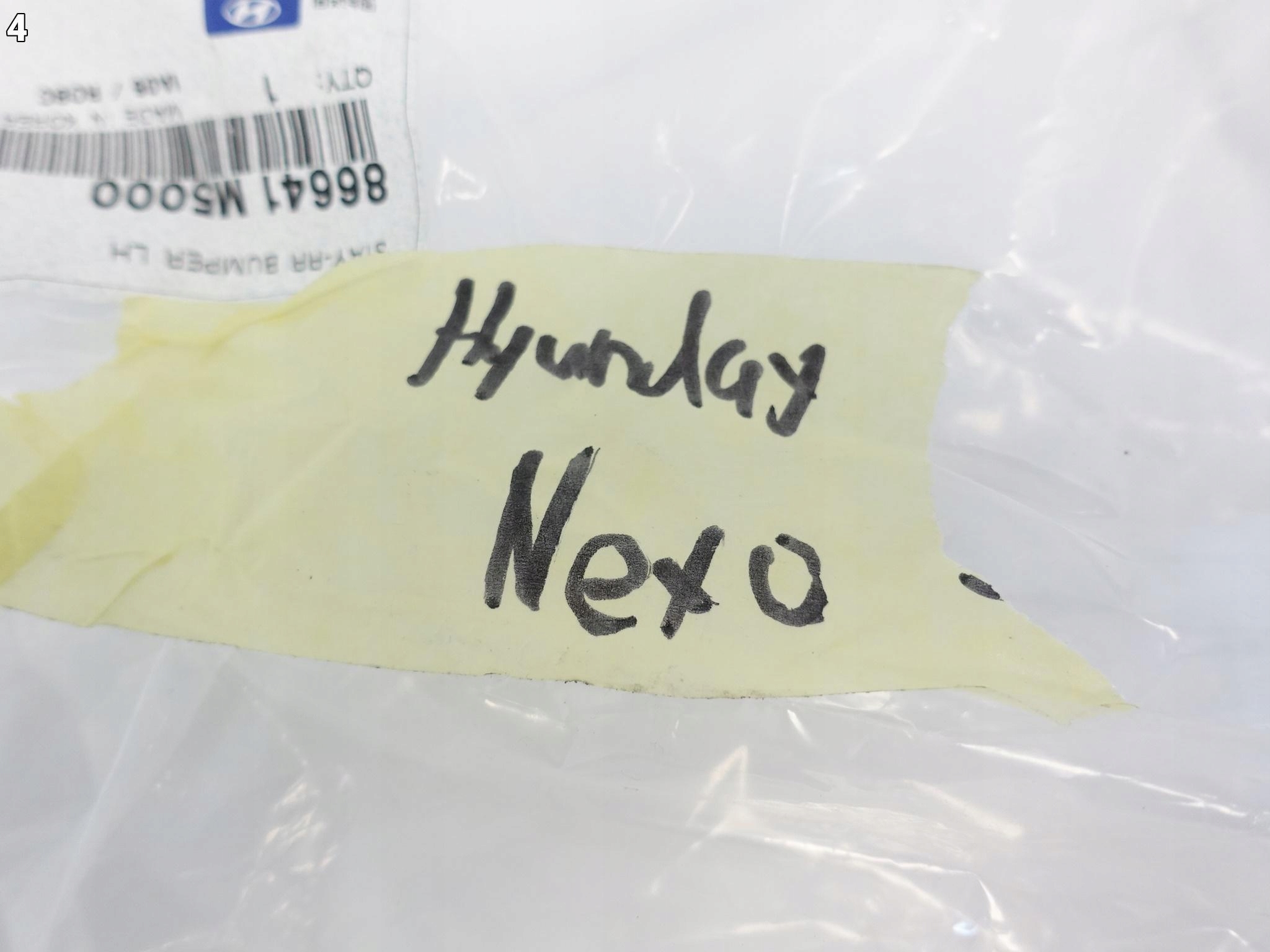 HYUNDAI NEXO 18- beam tip WPORNIK sider left rear part new originál