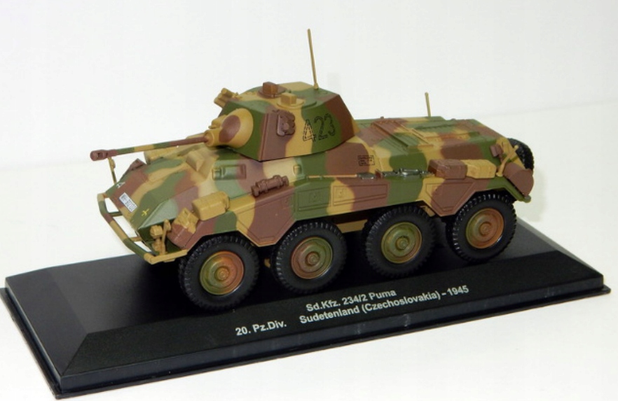 Sd.Kfz. 234/2 Československo 1945 1:43 Eaglemoss