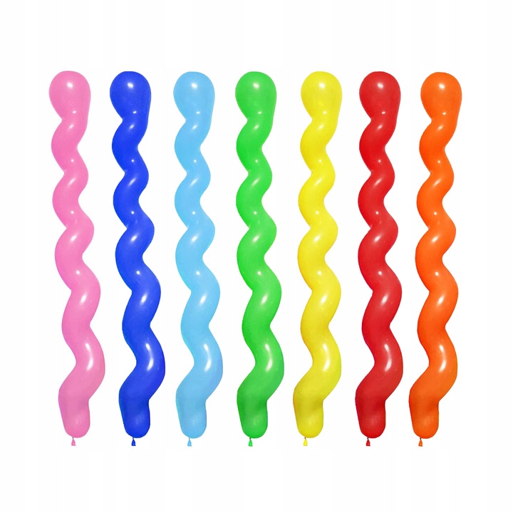 

Balony Do Modelowania spirale mix kolor 50szt - Ze
