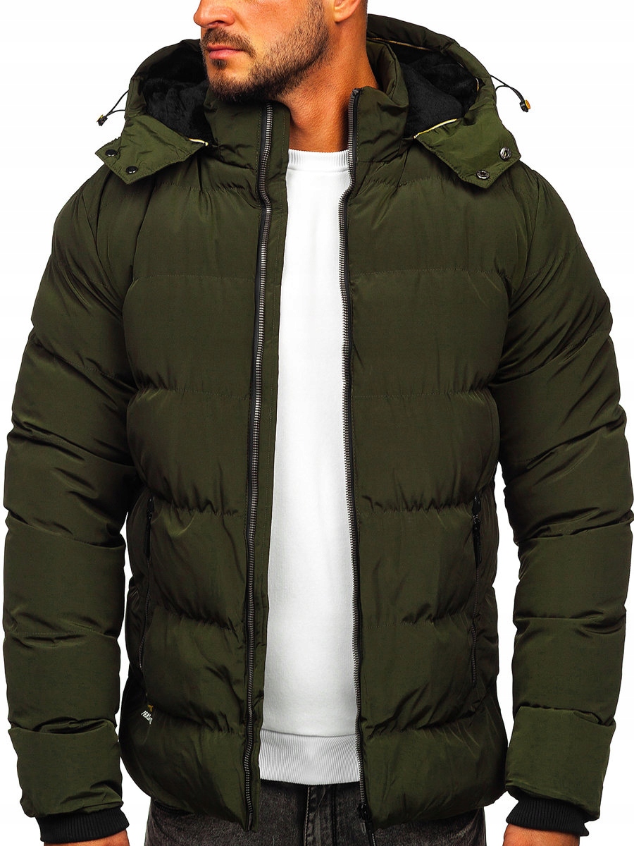 

Kurtka Zimowa Pikowana Zielona 6906 DENLEY_2XL