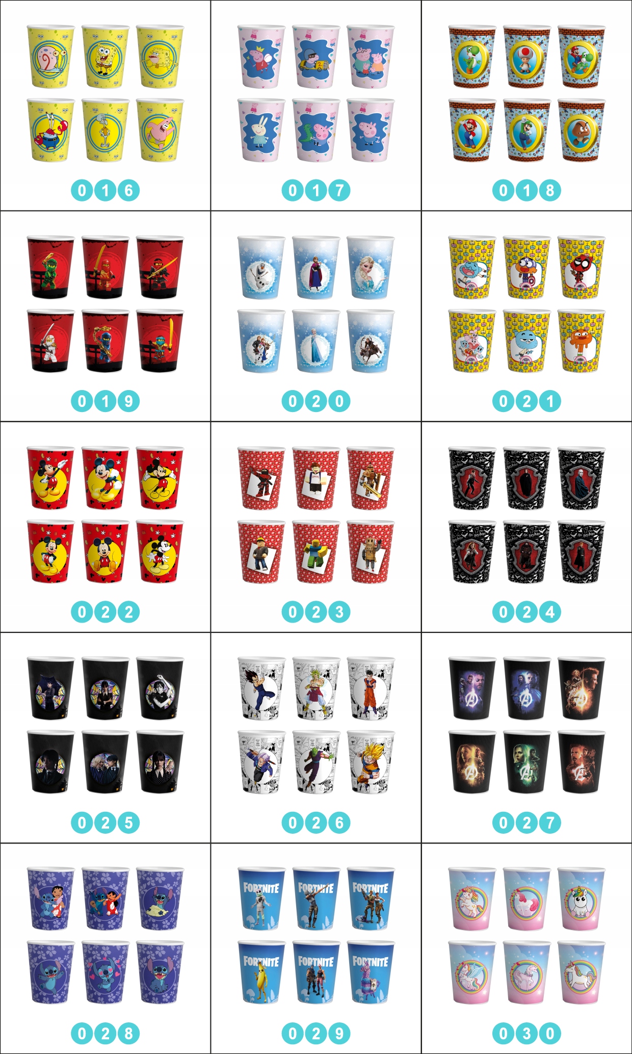 KUBKI PAPIEROWE AVENGERS NA IMPREZĘ URODZINOWĄ Pojemność 230 ml