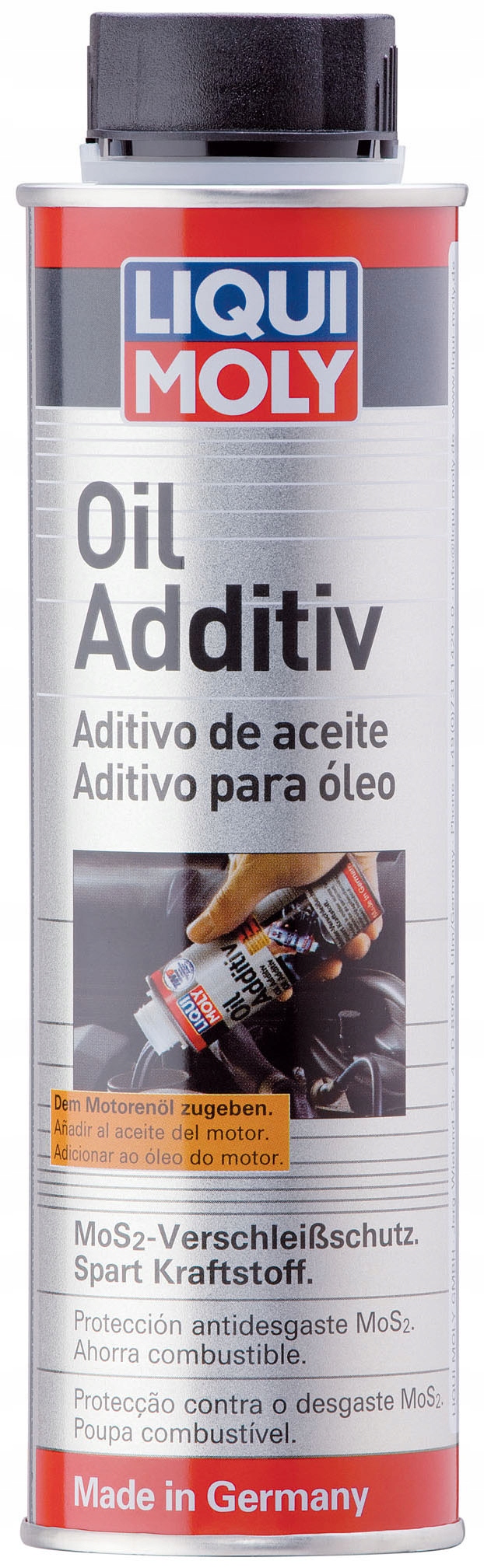 Liqui Moly Oil Additiv Dwusiarczek MOS2 Dodatek Do Oleju 300 ML 8342