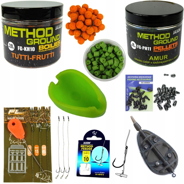 

Zestaw 45 akcesoriów Koszyk Method Feeder jaxon