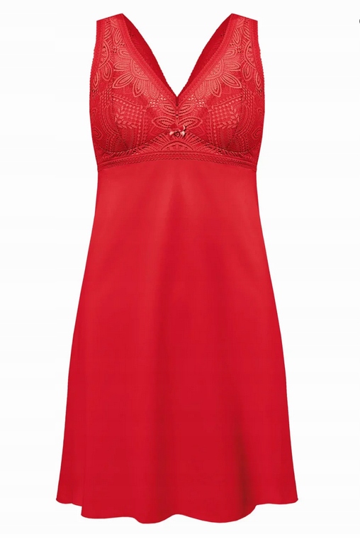 Noční prádlo Nipplex Mefemi Desire Noční Košile červené, XL/42